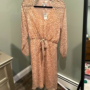 Express midi long sleeve dress